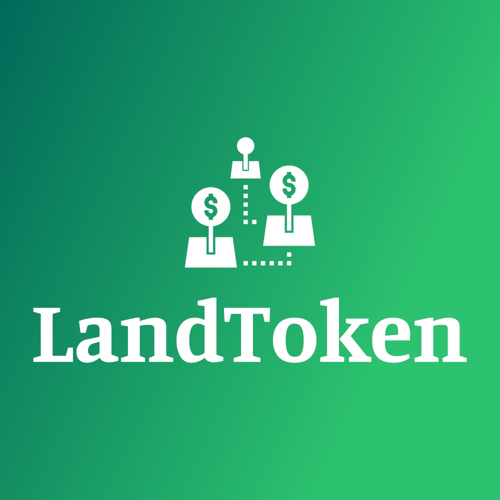 LandToken.com logo