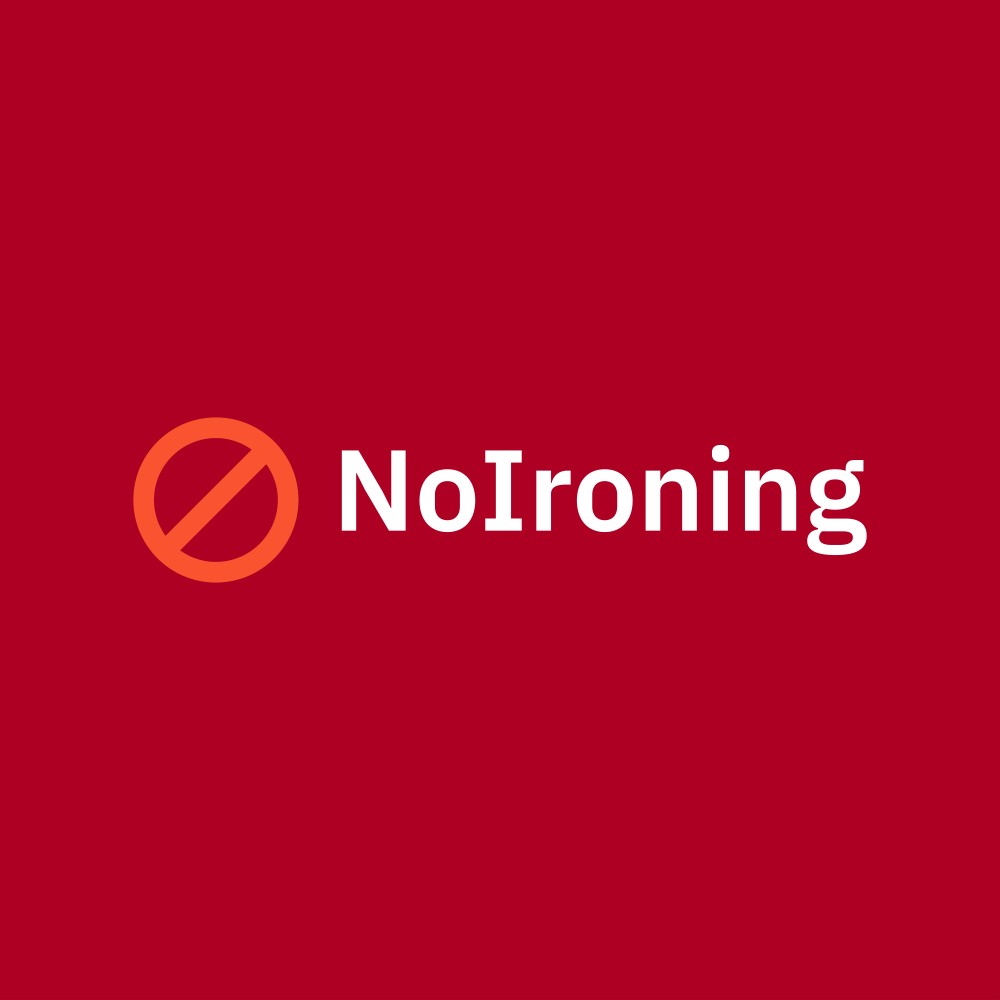 NoIroning.com logo