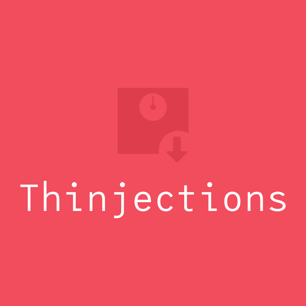 Thinjections.com logo